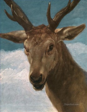 Head Of A Stag Diego Velazquez Oil Paintings